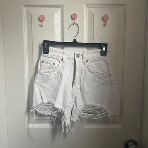 ZARA white shorts